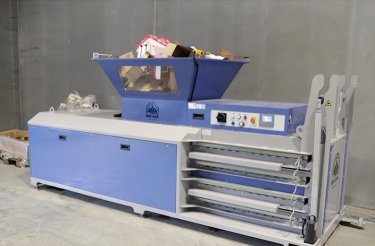 a big electric baler